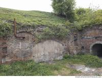 building bricked ruin overgrown old 0004